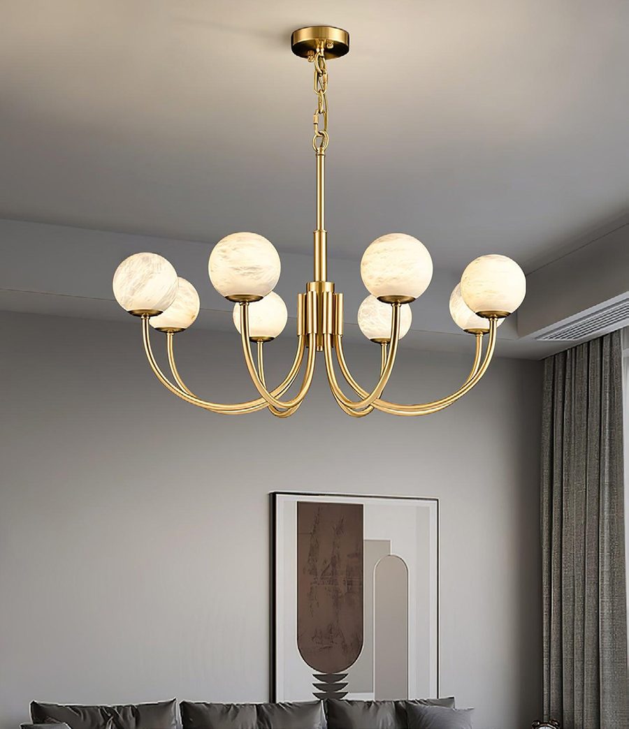 R5122P Alabaster lamp